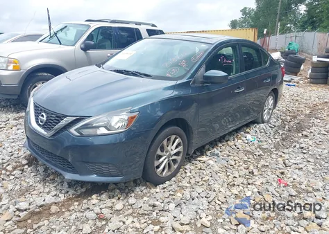 2016 Nissan Sentra Sv from USA, damaged, VIN 3N1AB7AP2GY213215